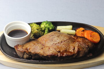 サーロインステーキ  俯瞰