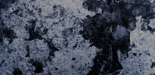 Antique.Scary elements.Black abstract texture for background.Aesthetic mix of blue and green.