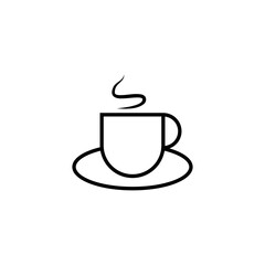 Coffee drink logo icon symbol illustration