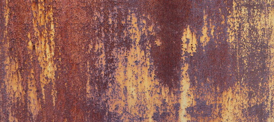 a rusted sheet as a background