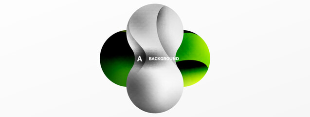 Circle geometric background. Abstract modern backdrop. Vector Illustration For Wallpaper, Banner, Background, Card, Book Illustration, landing page