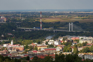 Widok na miasto Przemyśl.