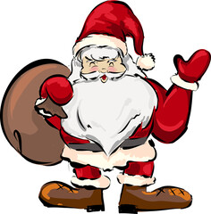 Christmas Santa Ornament santa claus winter season