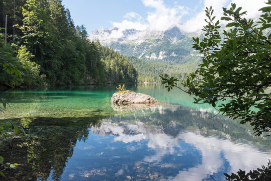 Tovel Lake Trentino Alto Adige Italy