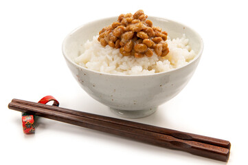 日本の伝統和食、納豆