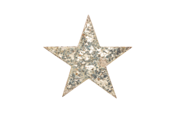 Christmas png tree stars decorations isolated on white background.