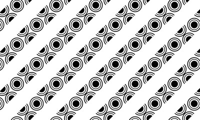 Half Circle Motifs Pattern. Motifs Pattern for Ornate or for Decoration for Interior, Exterior, Carpet, Textile, Garment, Cloth, Silk, Tile, Plastic, Paper, Wrapping, Wallpaper, Ect. Vector 