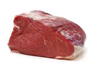 Fresh beef cut isolated on white background 