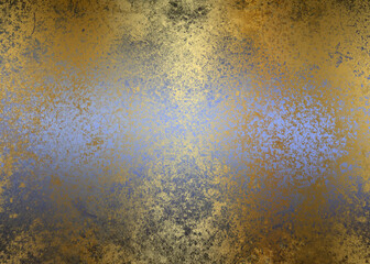 Golden Abstract  decorative paper texture  background  for  artwork  - Illustration
