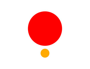 Hindu Lord tilak Kumkum and turmeric vector.