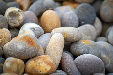 Fototapeta na wymiar Close pebbles