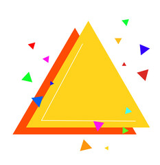 abstract triangle background with triangles