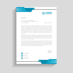 brand identity letterhead design template unique design
