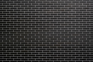 Black brick texture with white seams