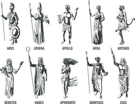 Greek Gods Set