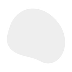 Abstract element organic shapes and hand draw line in pastel earth tone colors isolated on transparent background. Minimal modern design elements.