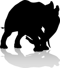 Elephant Animal Silhouette