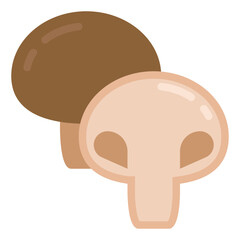 mushroom flat icon