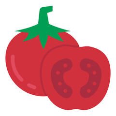 tomato flat icon