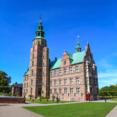 Rosenborg Castle in Copenhagen / Denmark