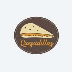 Delicious Cheese Filling Tortilla Logo