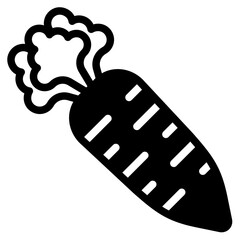 carrot glyph icon