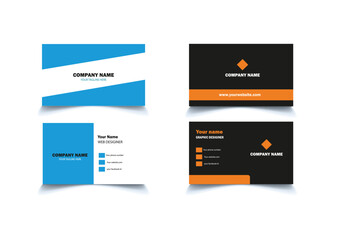 Corporate Technology Business Card Design