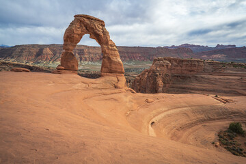 delicate arch in arches national park, usa