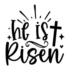 He is  risen svg