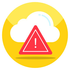 Vector design of cloud error 
