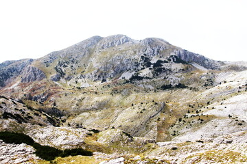 Fototapeta na wymiar Monumental mountain scenery
