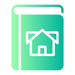 catalogue gradient icon