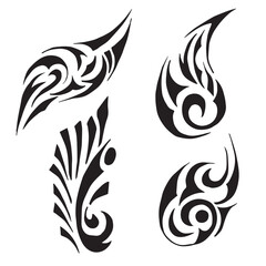 Set tattoo elements