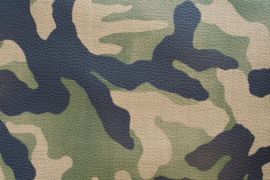 Camouflage military background. Camouflage leather for background.