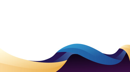 Colorful Abstract Fluid Wave Background