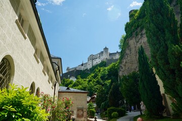 Fototapeta na wymiar Salzburg Austria 2022 June