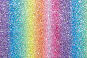 Beautiful shiny multi-colored background of sequins and bokeh