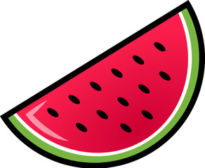 Casino slot machine watermelon icon