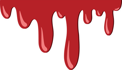 Blood Wound Splash Illustration
