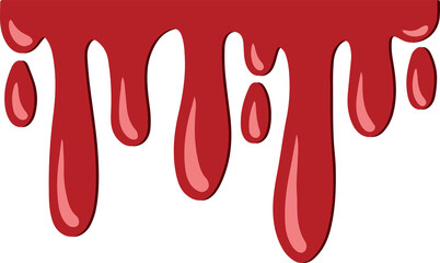 Blood Wound Splash Illustration
