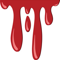 Blood Wound Splash Illustration

