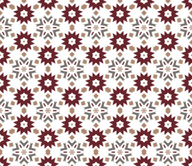 Geometric pattern. Seamless vector background. Ethnic graphic design.