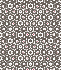 Geometric pattern. Seamless vector background. Ethnic graphic design.