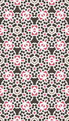 Geometric pattern. Seamless vector background. Ethnic graphic design.