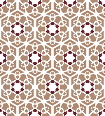 Geometric pattern. Seamless vector background. Ethnic graphic design.