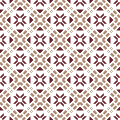 Obraz premium Geometric pattern. Seamless vector background. Ethnic graphic design.