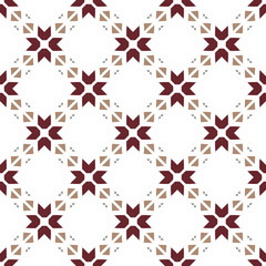 Geometric pattern. Seamless vector background. Ethnic graphic design.