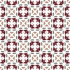 Geometric pattern. Seamless vector background. Ethnic graphic design.