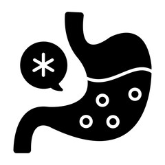Premium download icon of stomach