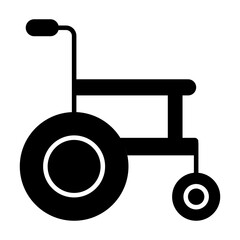 Premium download icon of wheelchair